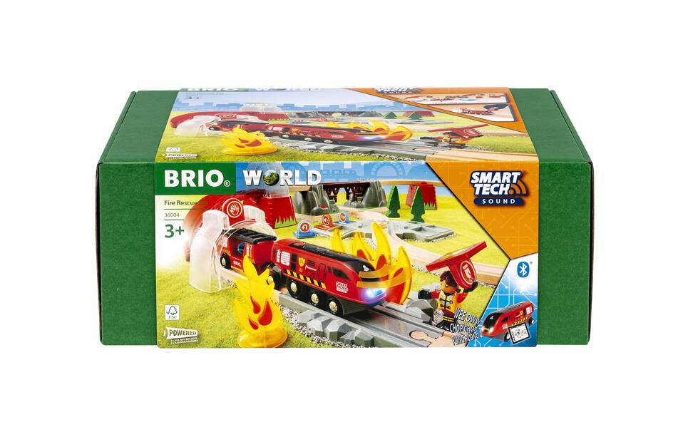 BRIO - Smart Tech Sound Feuerwehreinsatz-Rettungsset