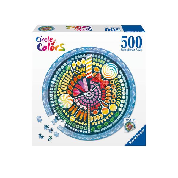 Ravensburger - Circle of Colors Candy, 500 Teile