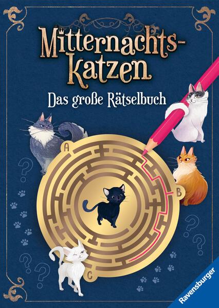 Ravensburger - Mitternachtskatzen: Das große Rätselbuch