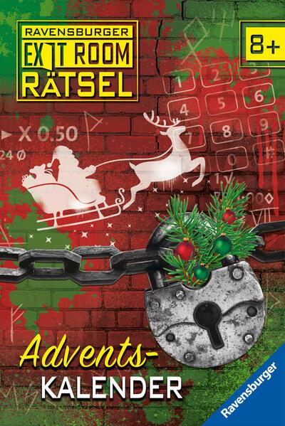 Ravensburger Exit Room Rätsel: Adventskalender - Rette mit spannenden Rätseln das Weihnachtsfest!