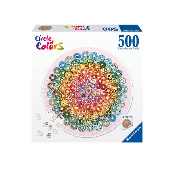 Ravensburger - Circle of Colors Donuts, 500 Teile