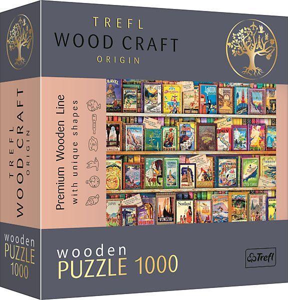 Holz Puzzle 1000 Weltreiseführer