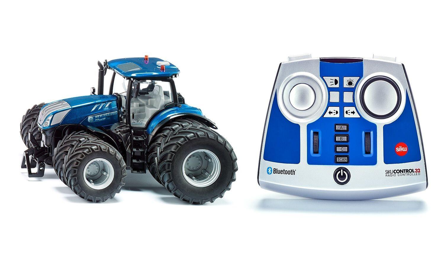 SIKU - New Holland T7.315 mit Doppelreifen, Bluetooth App