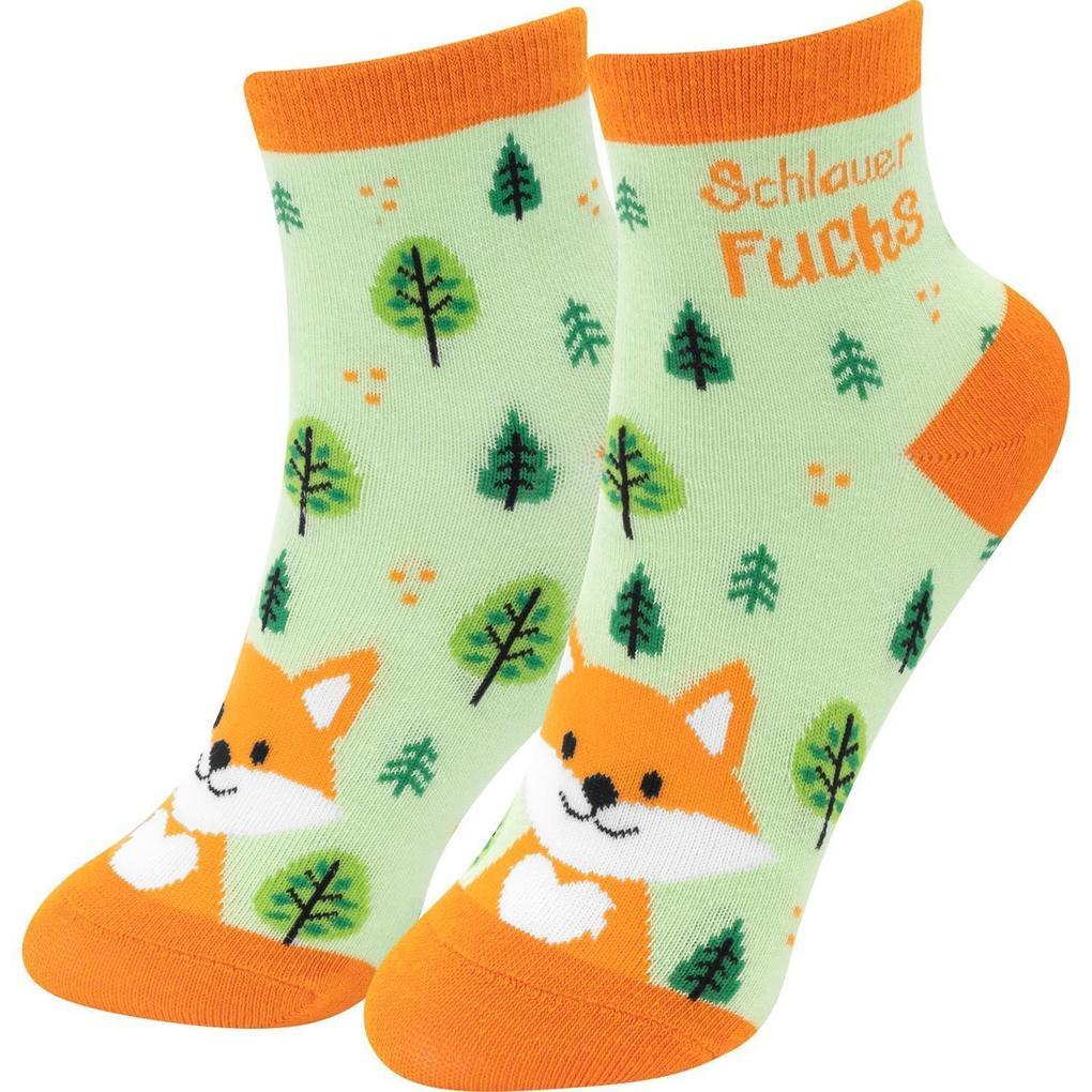 Zaubersocken 48251 Kinder, Motiv Fuchs