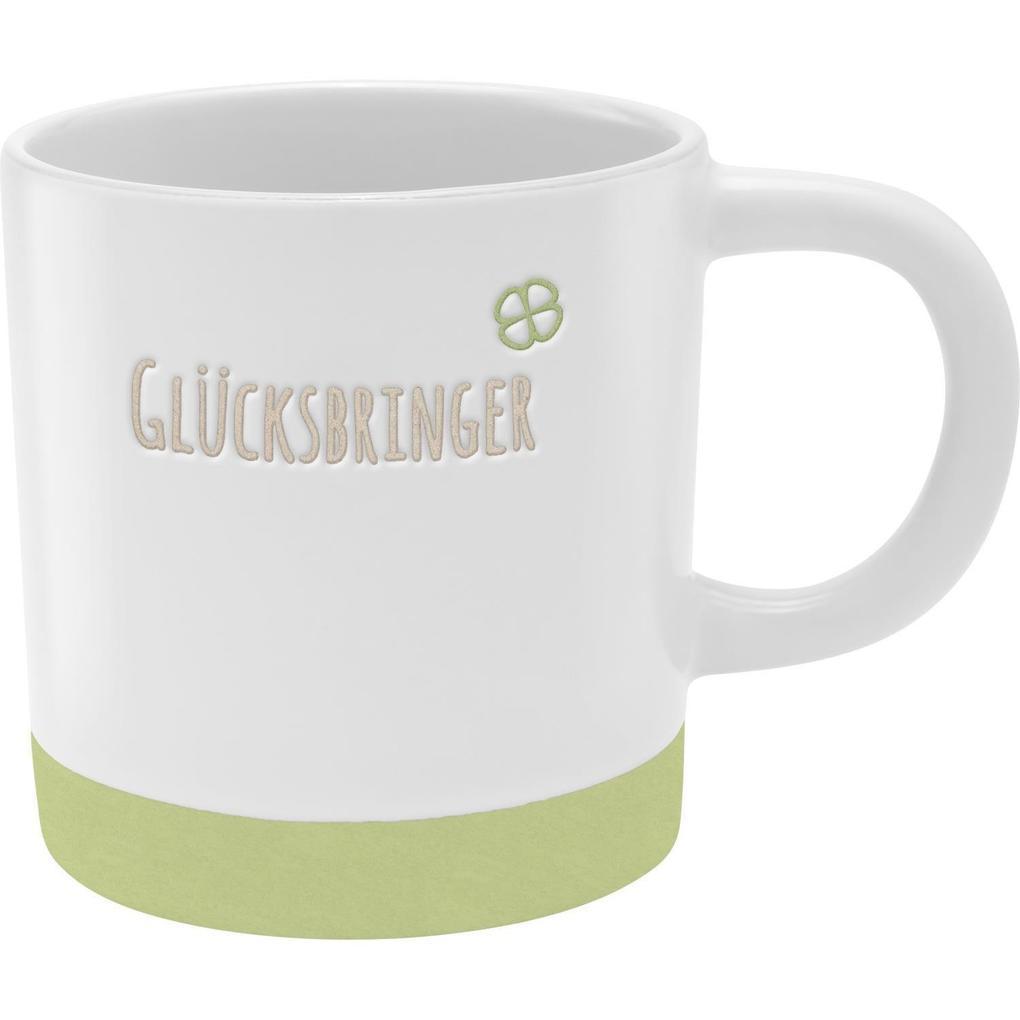 GRUSS & CO Tasse mit Gravur "Glücksbringer"