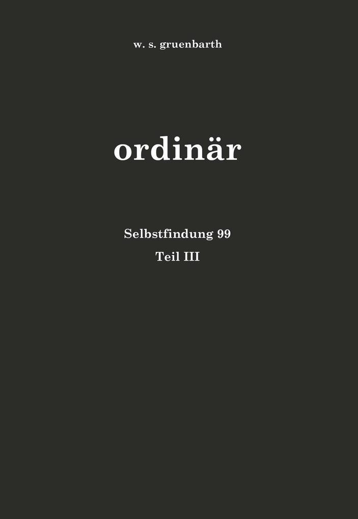 ordinär