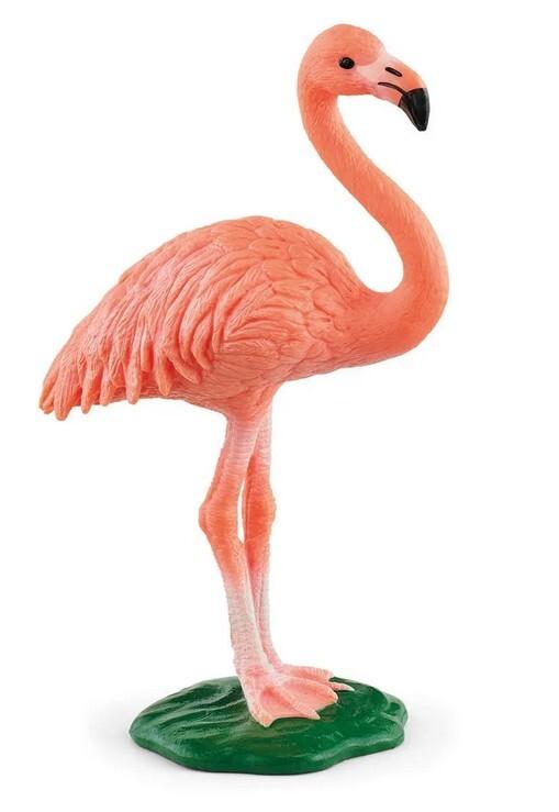 Schleich 14849 - Wild Life, Flamingo, Tierfigur, Höhe: 8,9 cm