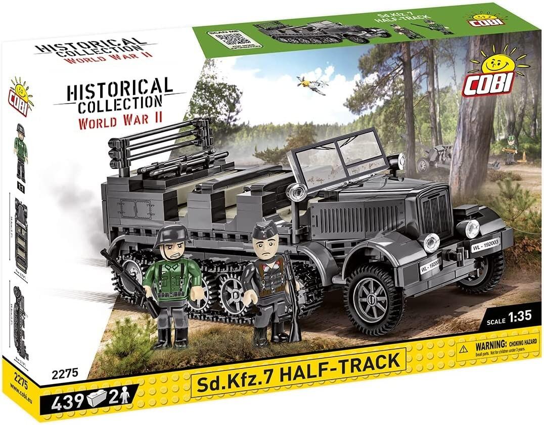 COBI Historical Collection 2275 - Sd.Kfz. 7 Half-Track, Artillerie-Traktor, WWII, Bauset