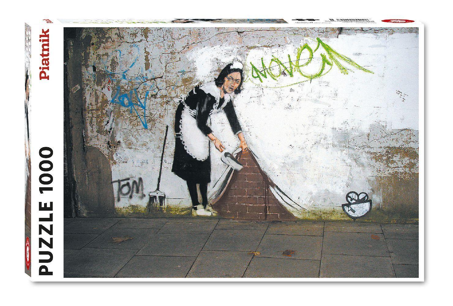 Piatnik - Banksy - Zimmermädchen, 1000 Teile