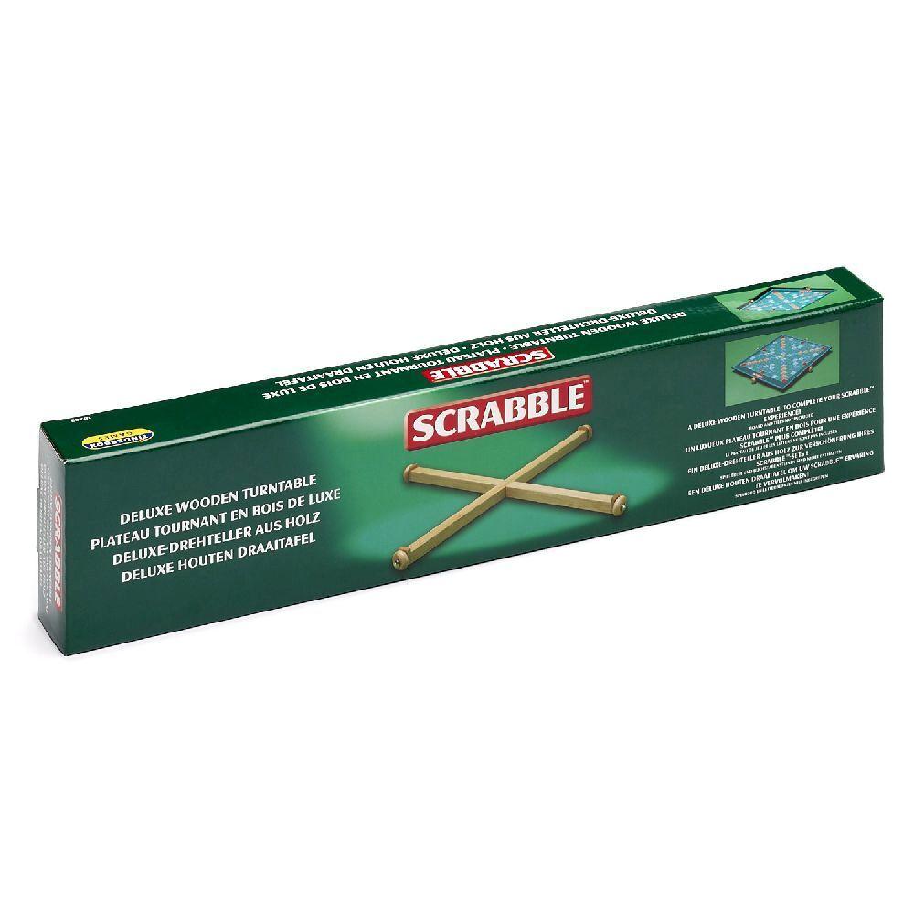 Piatnik - Scrabble de Luxe mit Drehteller aus Holz