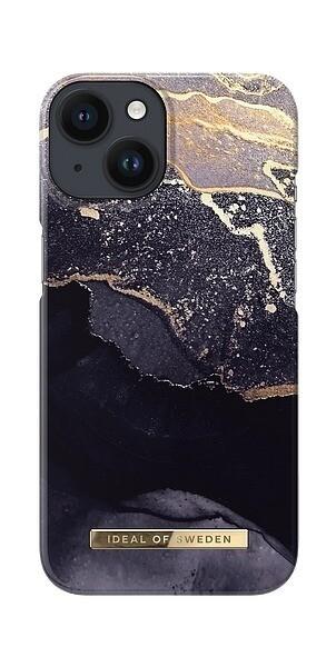 IDEAL OF SWEDEN iPhone 14 Fashion Case Golden Twilight Marble