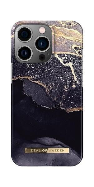 IDEAL OF SWEDEN iPhone 13 PRO Fashion Case Golden Twilight Marble