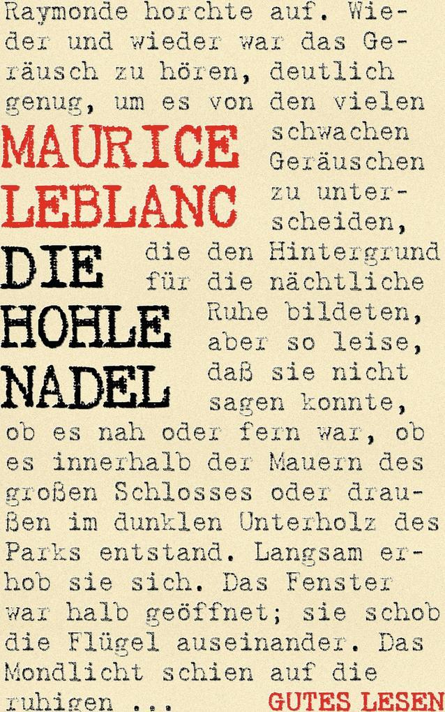 Die hohle Nadel oder Der Schatz der Könige von Frankreich