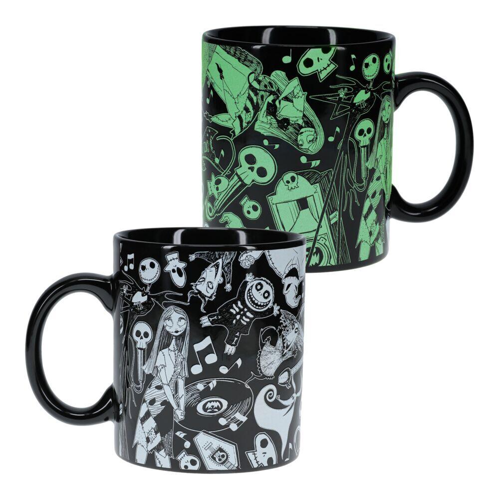 Nightmare Before Christmas Glow in Dark XL Becher