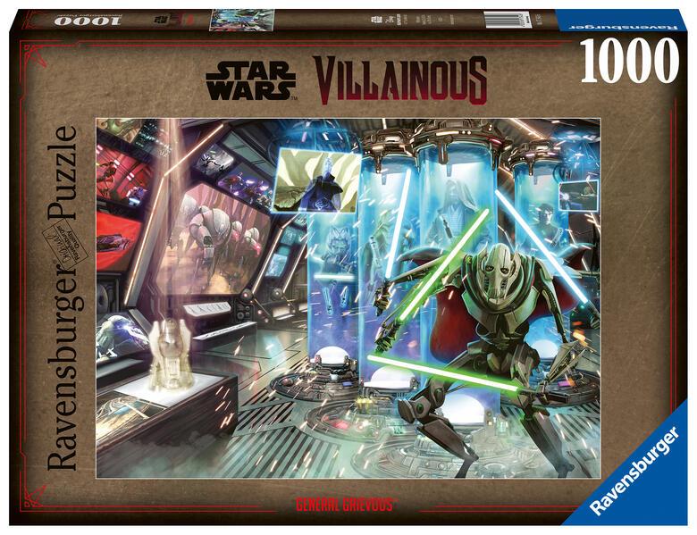 Ravensburger Puzzle 17342 - General Grievous - 1000 Teile Star Wars Villainous Puzzle für Erwachsene und Kinder ab 14 Jahren