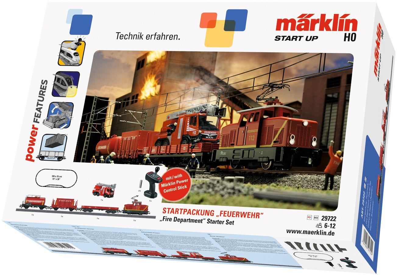 Märklin - Märklin Start up - Startpackung Feuerwehr