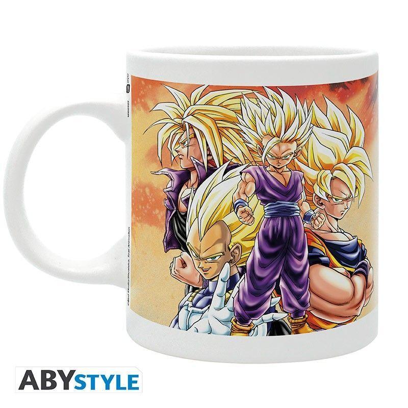 Dragon Ball Dbz/Super Saiyans 320 ml Tasse