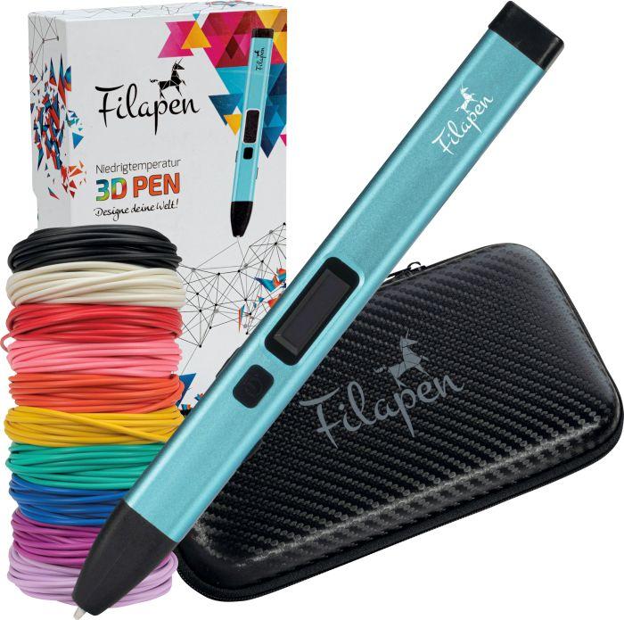 Filapen® Premium 3D Stift mit 10 Filamenten und Etui