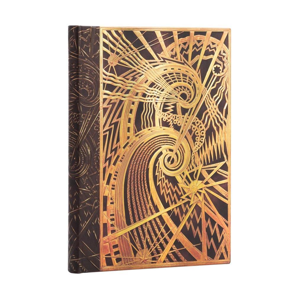 Hardcover Notizbuch Die Chanin-Spirale Midi Liniert