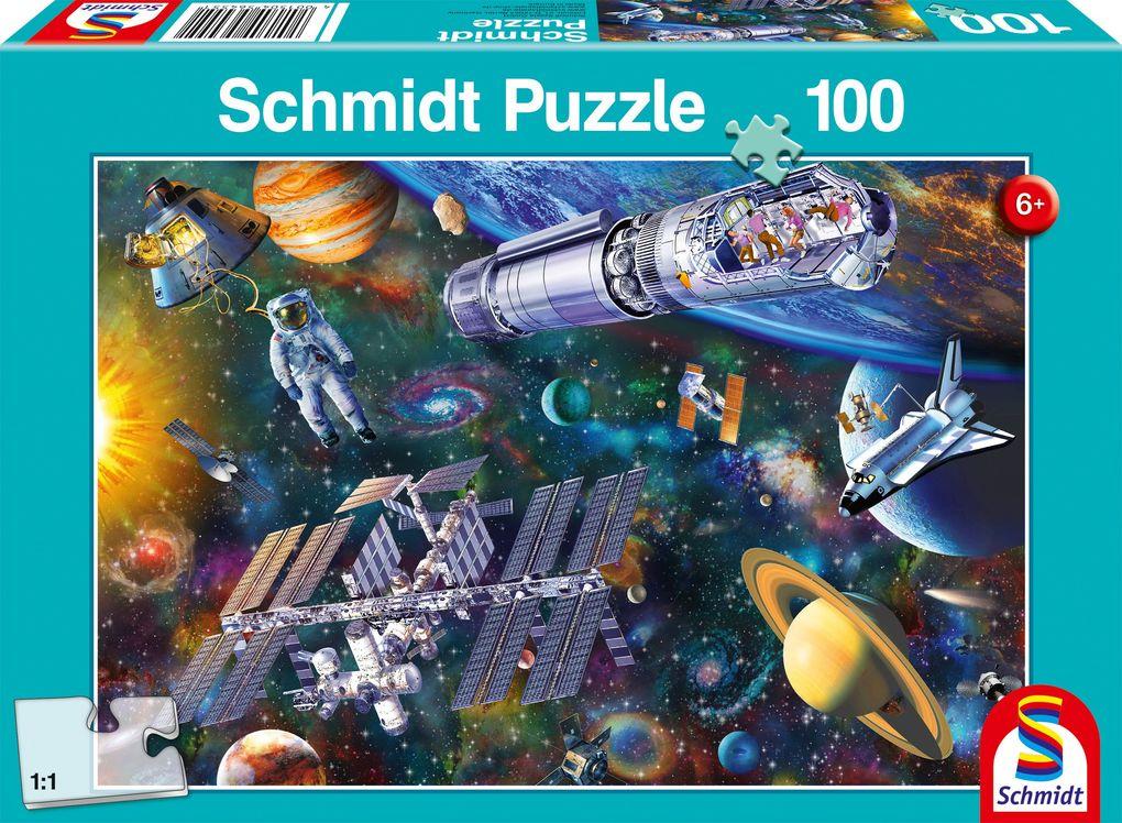 Schmidt Spiele - Weltraumspaß, 100 Teile