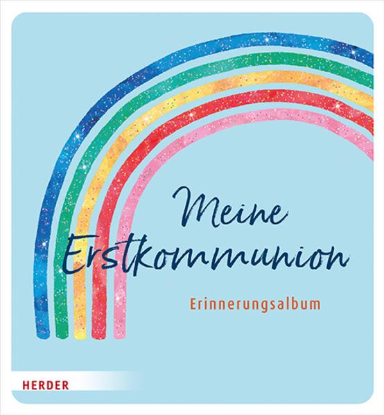 Meine Erstkommunion Erinnerungsalbum Regenbogen