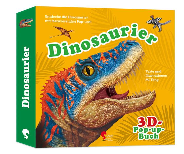 Dinosaurier 3D-Pop-up-Buch