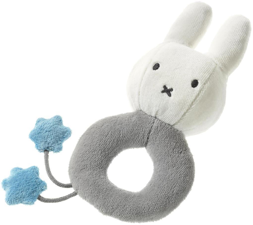 Heunec - Miffy - Miffy GOTS Rassel, 19 cm