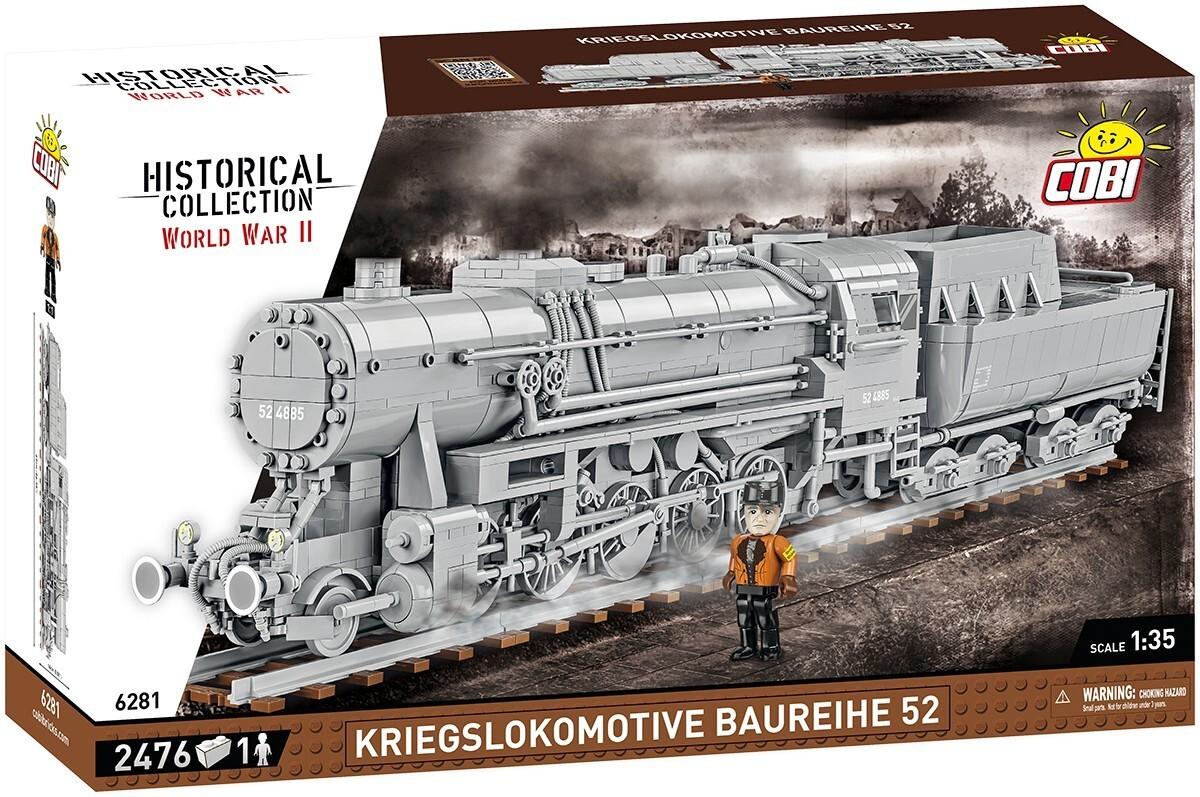 COBI Trains 6281 - Kriegslokomotive Baureihe 52