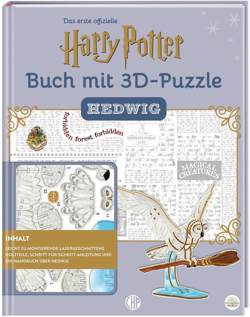 Harry Potter - Hedwig - Das offizielle Buch mit 3D-Puzzle Fan-Art