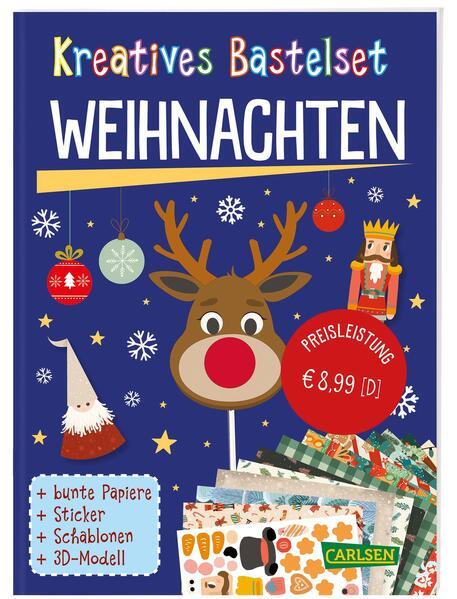 Bastelset für Kinder: Kreatives Bastelset: Weihnachten