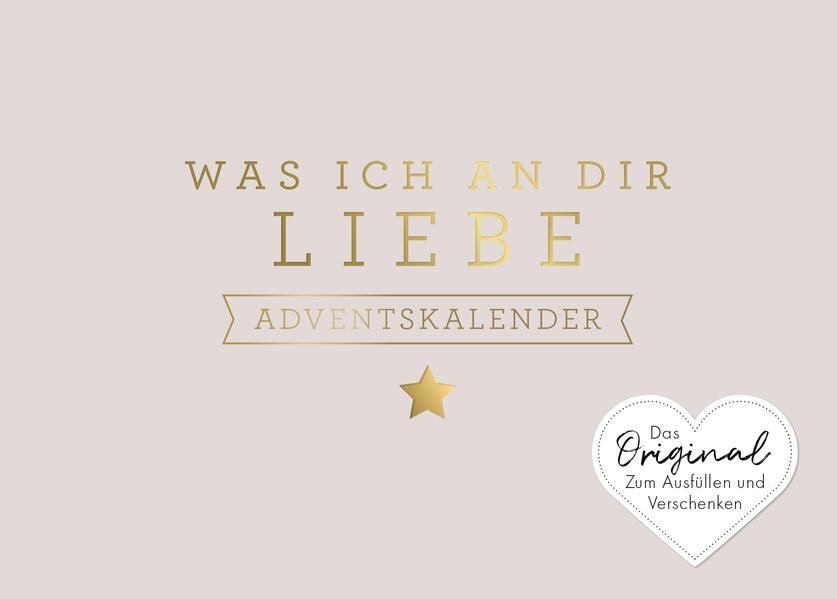 Was ich an dir liebe - Adventskalender