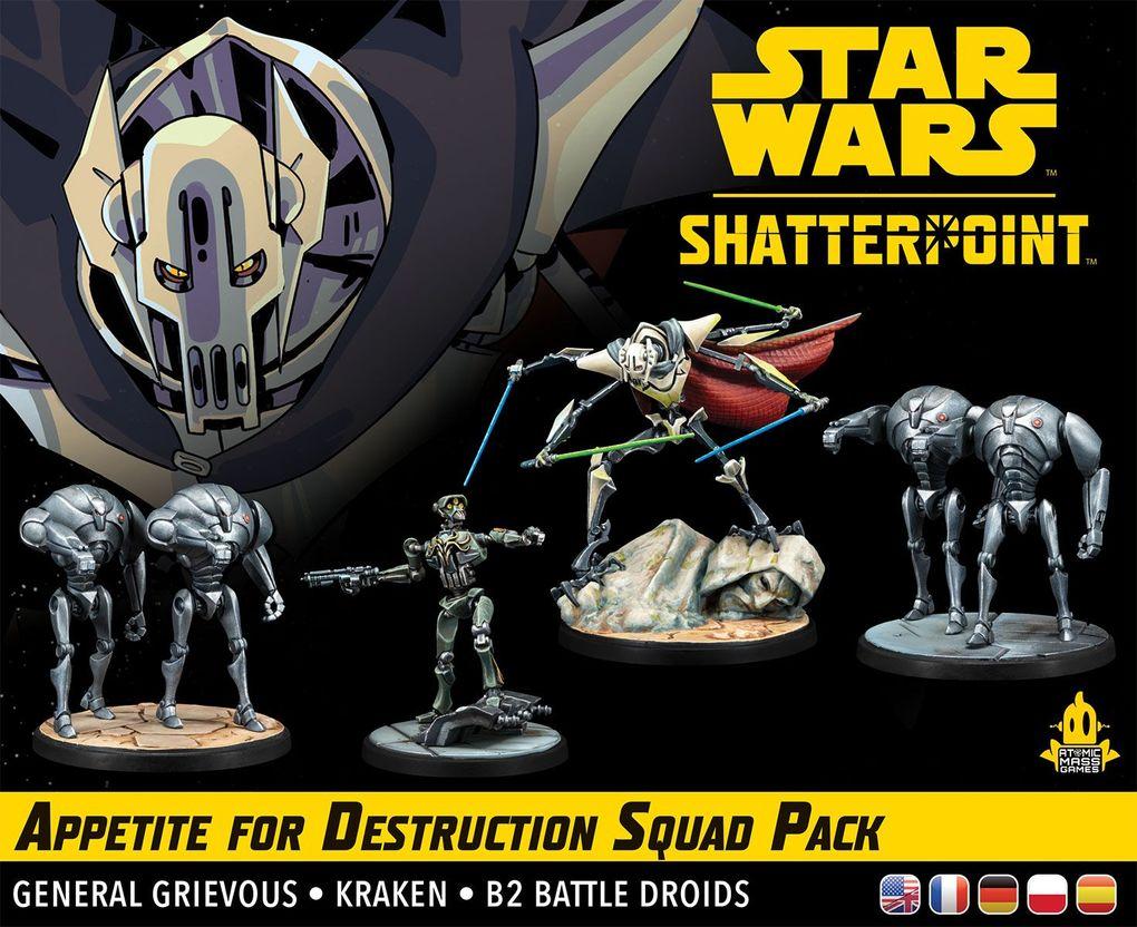 Atomic Mass Games - Star Wars Shatterpoint - Appetite for Destruction Squad Pack