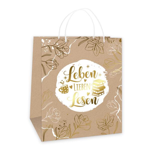 Trötsch Geschenktasche Leben, Lieben, Lesen