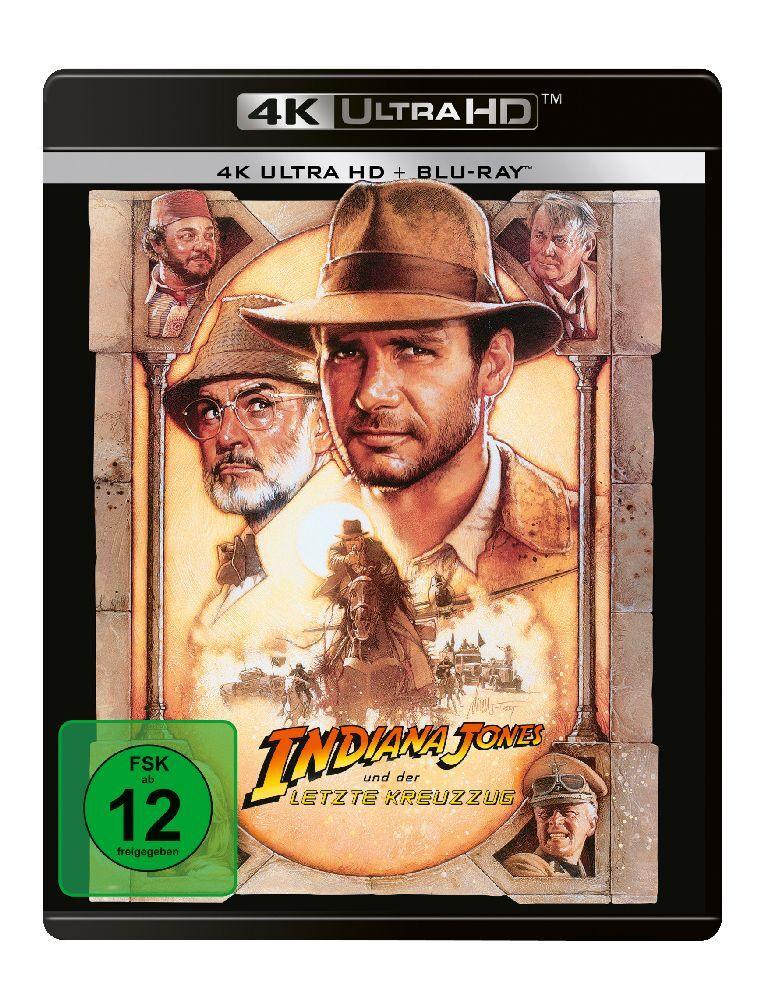 Indiana Jones und der letzte Kreuzzug, 1 4K UHD-Blu-ray + 1 Blu-ray