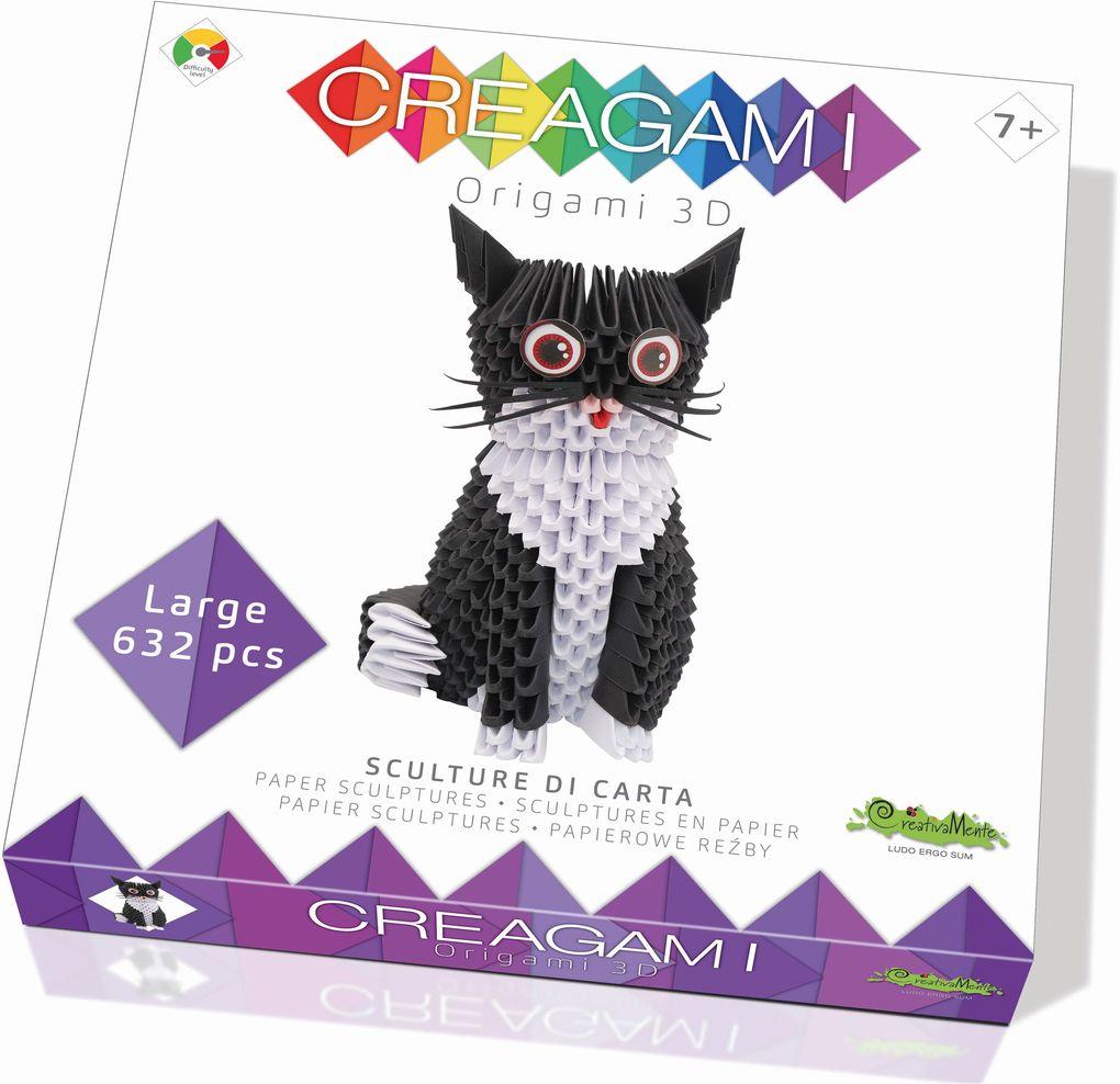 Creagami - Origami 3D Katze, 632 Teile