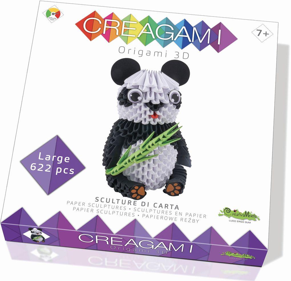 Creagami - Origami 3D Panda, 622 Teile