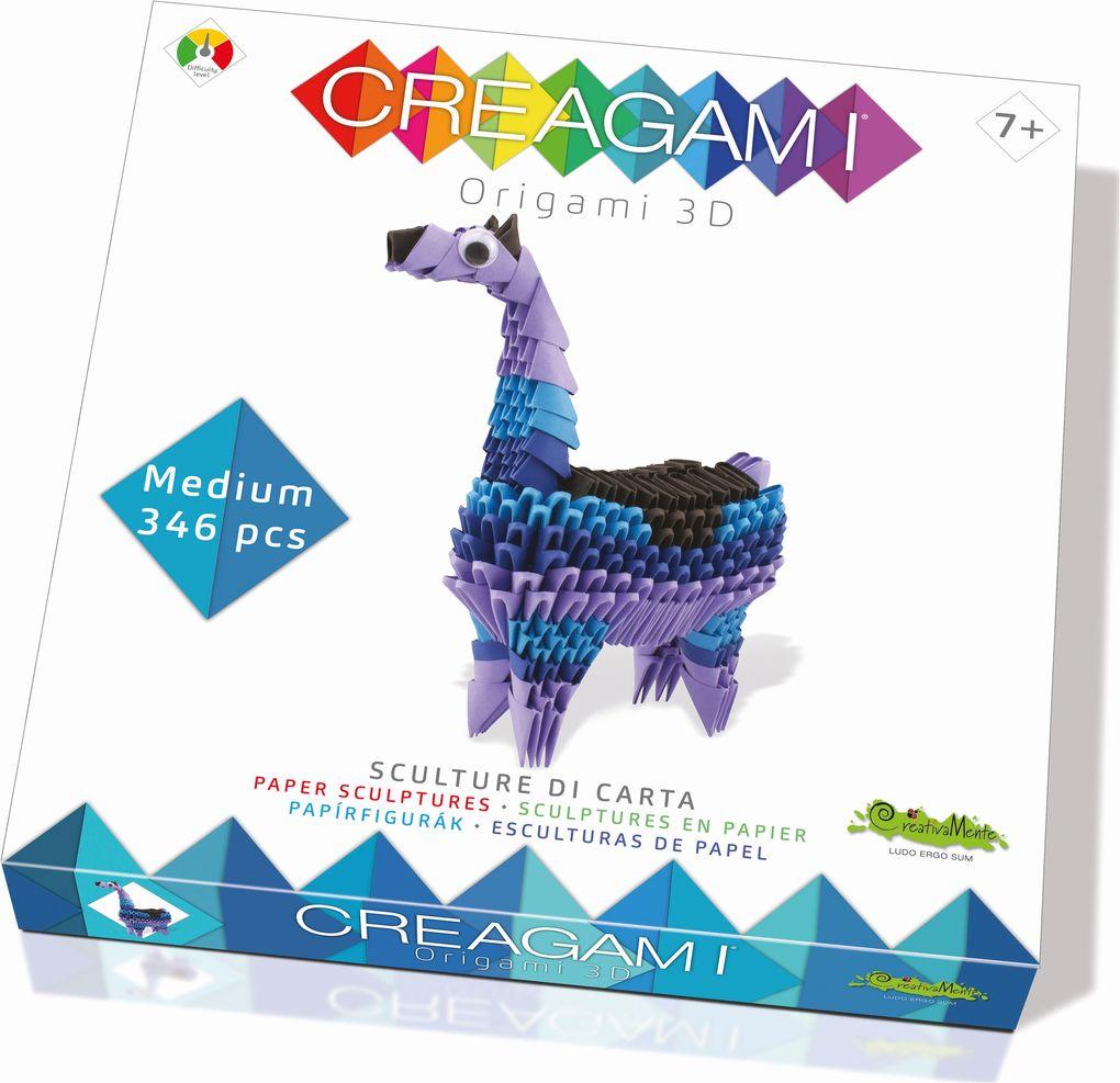 Creagami - Origami 3D Lama, 346 Teile