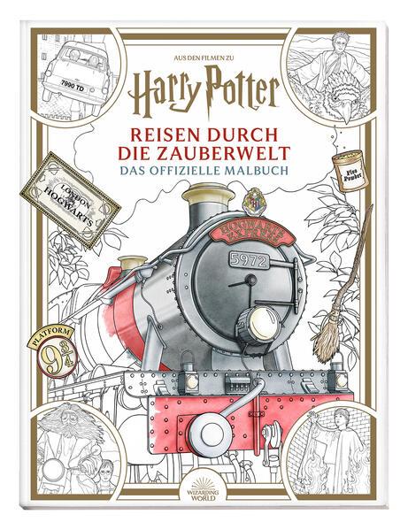 Aus den Filmen zu Harry Potter: Reisen durch die Zauberwelt - Das offizielle Malbuch