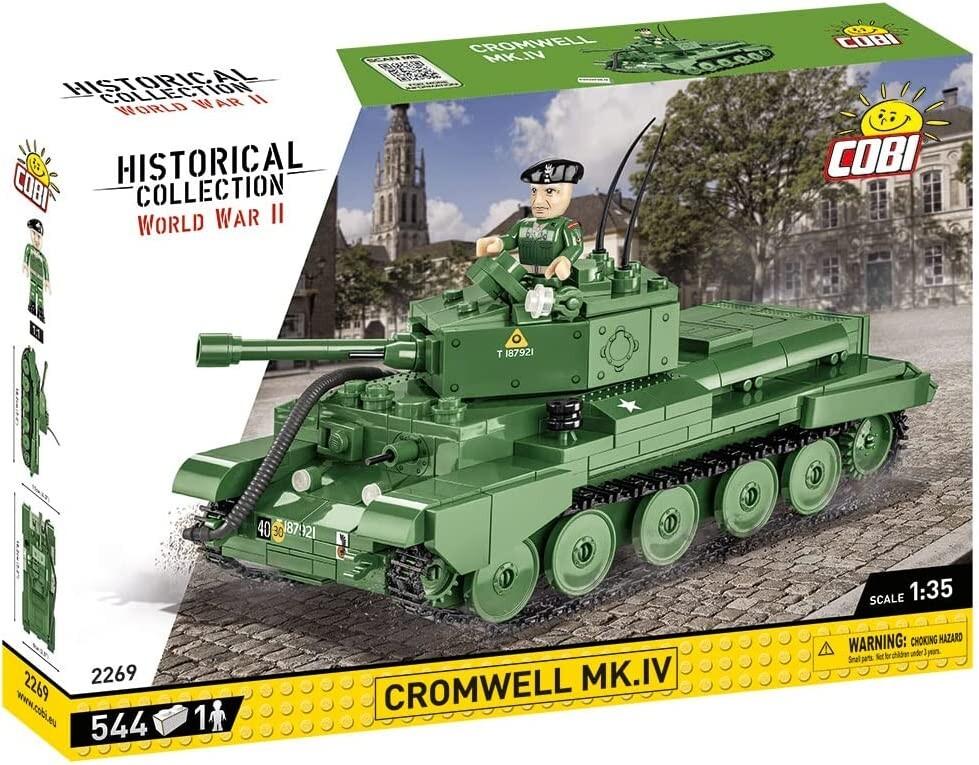 COBI Historical Collection 2269 - Cromwell MK.IV, Panzer, WWII, Bausatz, 544 Teile