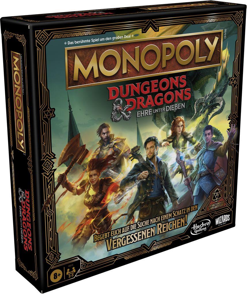 Hasbro - Monopoly - Dungeons & Dragons: Ehre unter Dieben
