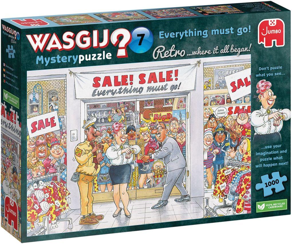 Wasgij Retro Mystery 7 - Alles muss raus! 1000 Teile