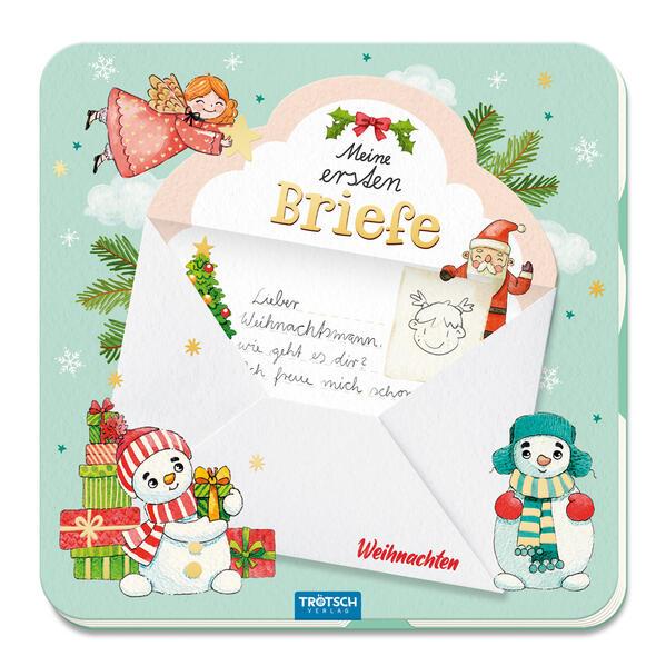 Trötsch Meine ersten Briefe Weihnachten Briefpapierbuch Wunschzettelbuch