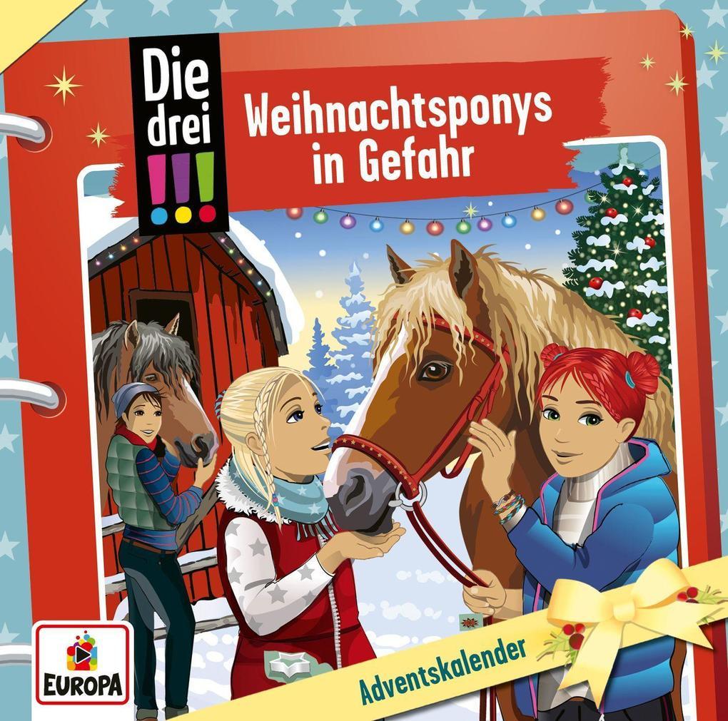 Die drei !!! Adventskalender: Weihnachtsponys in Gefahr