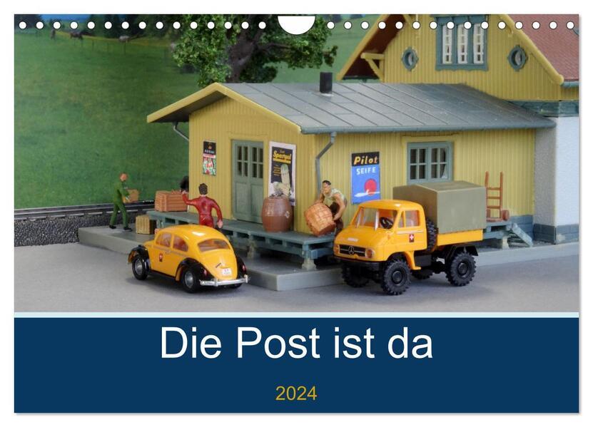 Die Post ist da (Wandkalender 2024 DIN A4 quer), CALVENDO Monatskalender