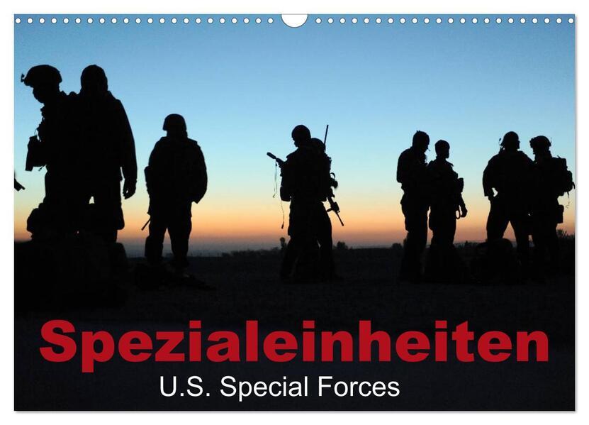 Spezialeinheiten U.S. Special Forces (Wandkalender 2024 DIN A3 quer), CALVENDO Monatskalender