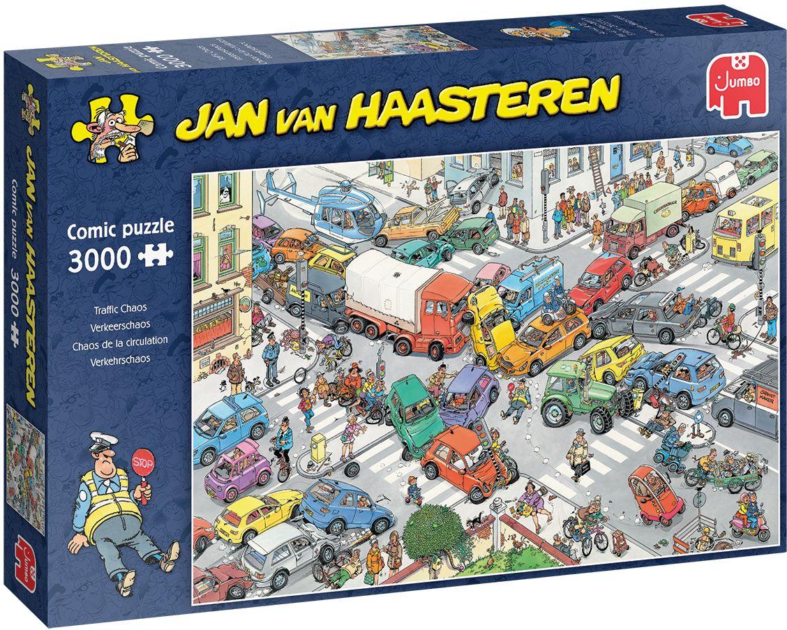 Jumbo Spiele - Jan van Haasteren - Verkehrschaos, 3000 Teile