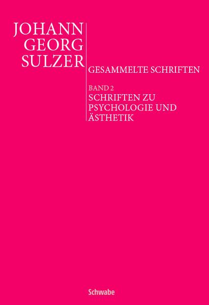 Schriften zu Psychologie und Ästhetik