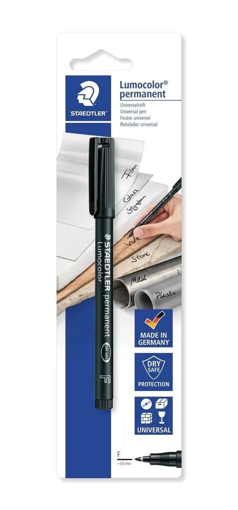 STAEDTLER Universalstift Lumocolor® permanent pen F 318 schwarz