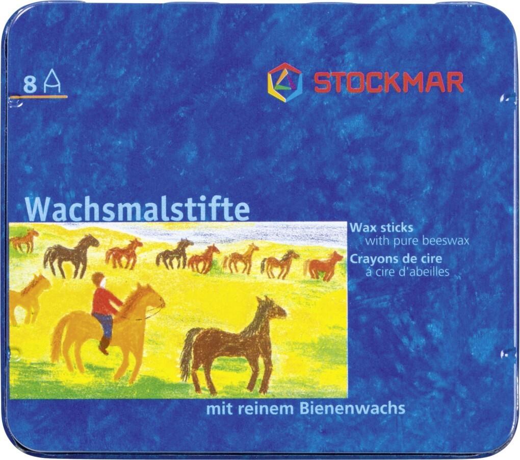 Stockmar Wachsmalstifte Bienenwachs 8er Set