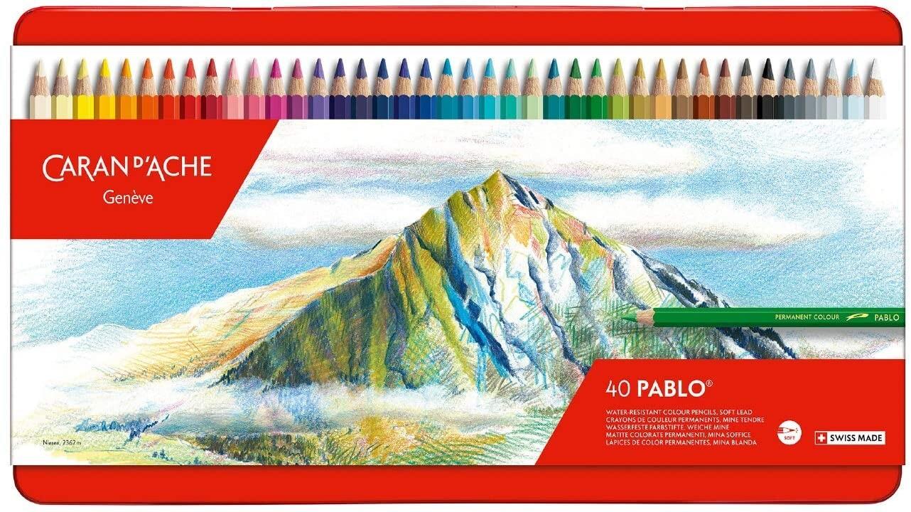 Caran d'Ache Buntstifte Artist PABLO 40er Set